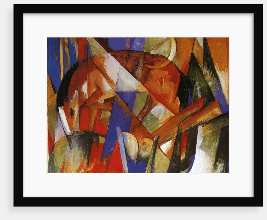 Fabulous Beast II, 1913 by Franz Marc