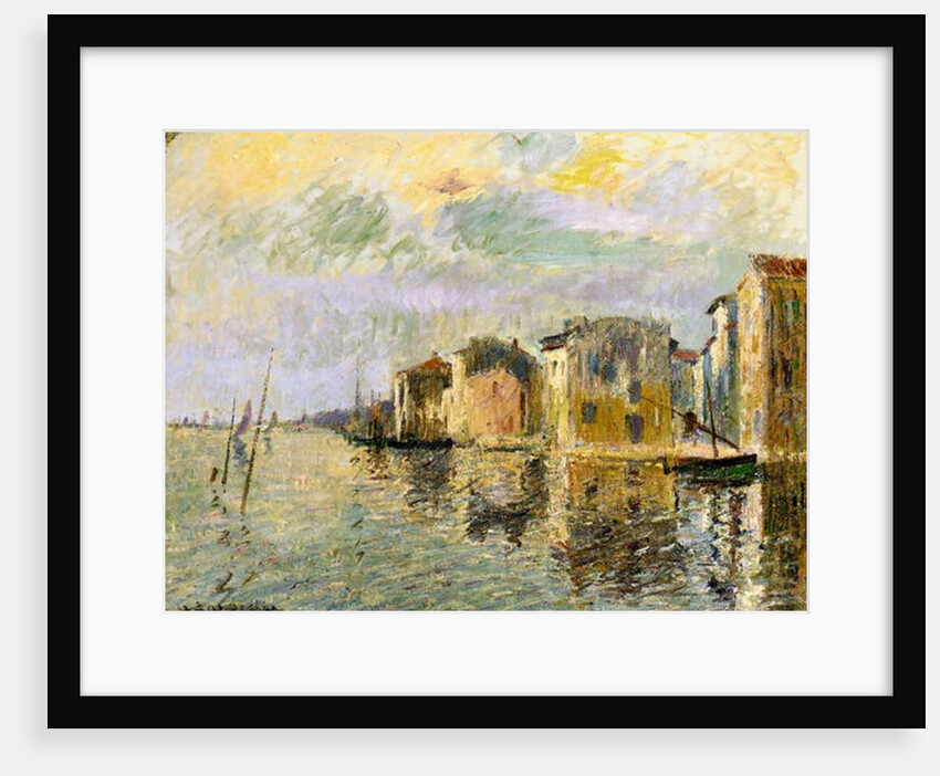 Martigues, South of France, c.1903 by Gustave Loiseau