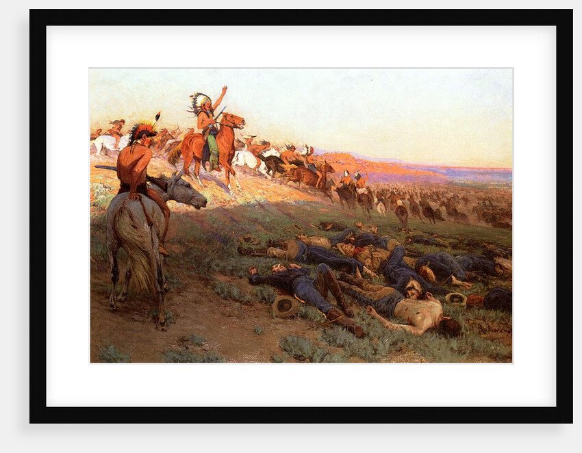 Custer's Last Stand, c.1914 by Richard Lorenz
