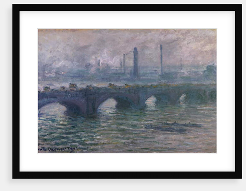 Waterloo Bridge, 1901 by Claude Monet