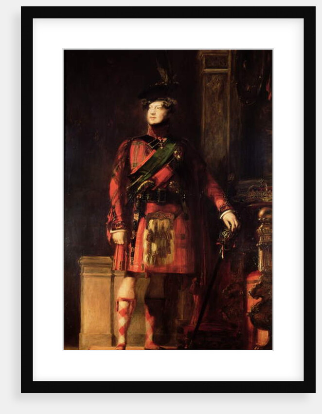 George IV in Highland Dress, 1830 by David Wilkie