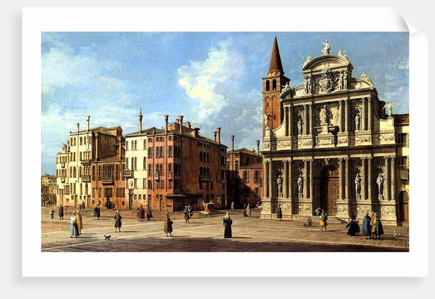 Santa Maria Zobenigo, c.1760-69 by Canaletto