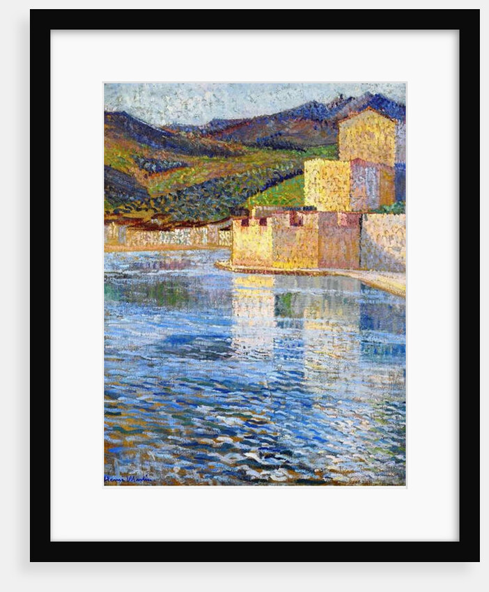 The Ramparts of Collioure, c.1915 by Henri Jean Guillaume Martin