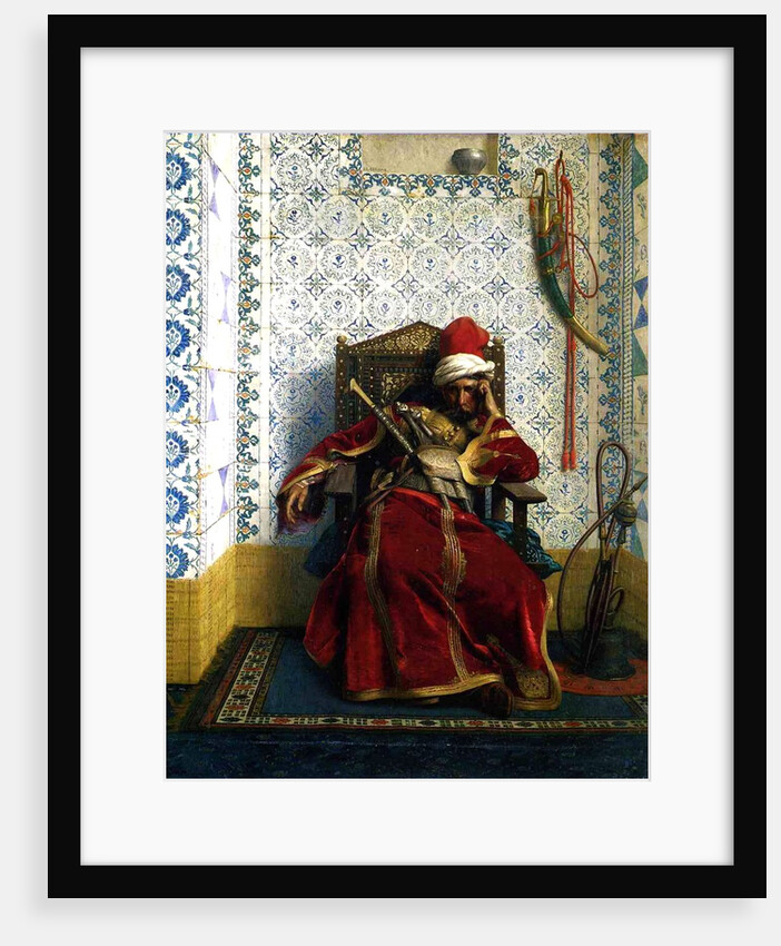 Markos Botsaris, 1874 by Jean Leon Gerome