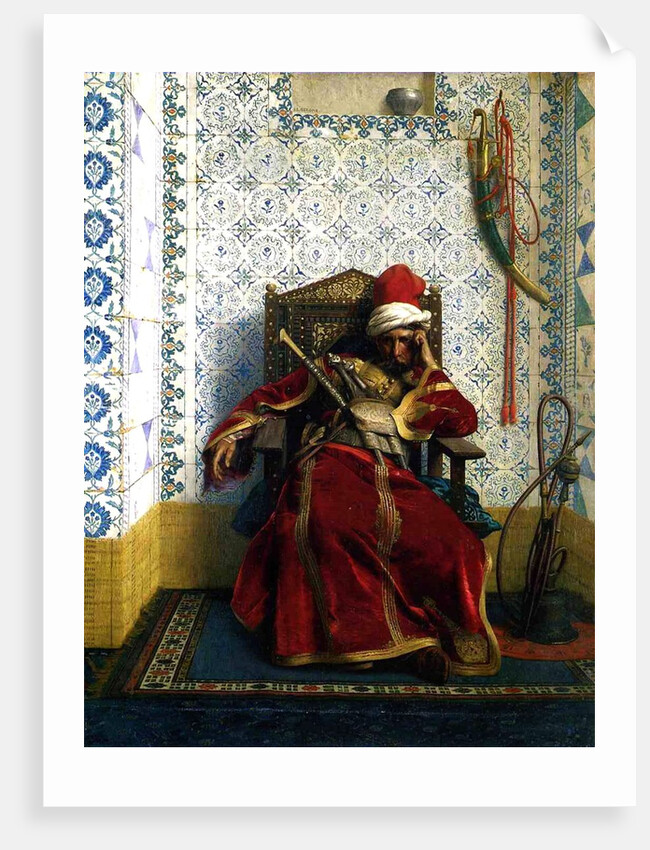 Markos Botsaris, 1874 by Jean Leon Gerome