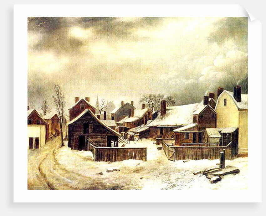 Brooklyn in Winter by Seymour Joseph Guy