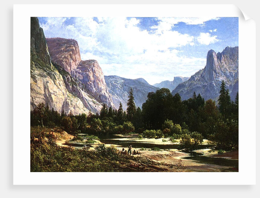 Piute Indians Resting, 1866 by Thomas Hill