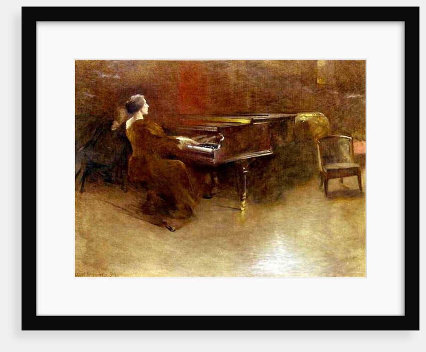 At the Piano, 1894 by John Alexander