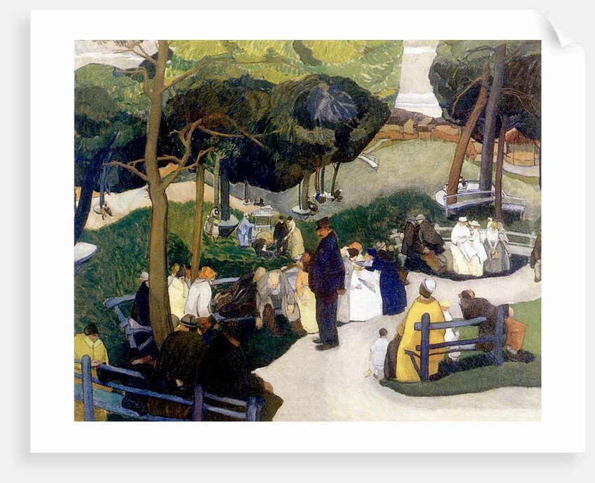 In the Park, 1922 by Anthony Angarola