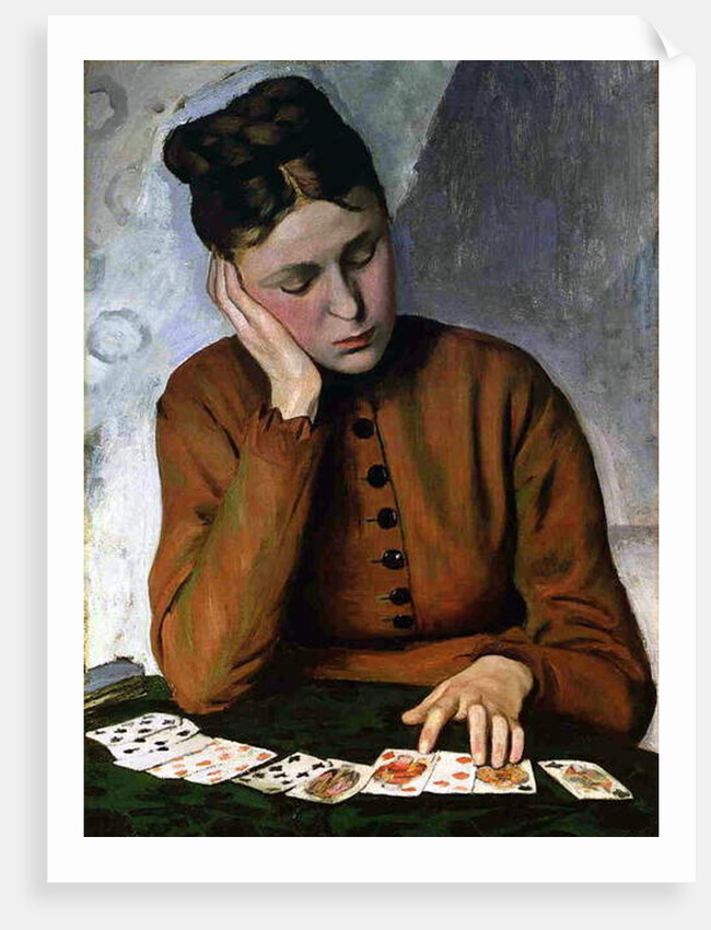 The Fortune Teller, 1869 by Jean Frederic Bazille
