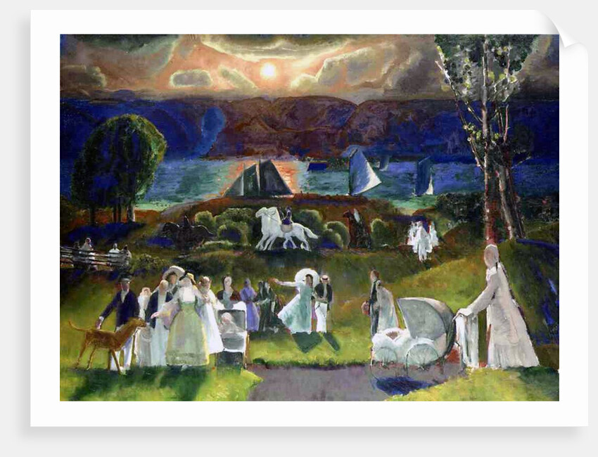 Summer Fantasy, 1924 by George Wesley Bellows