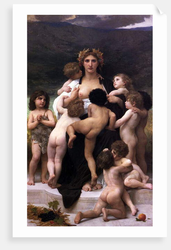 Alma Parens, 1883 by William-Adolphe Bouguereau