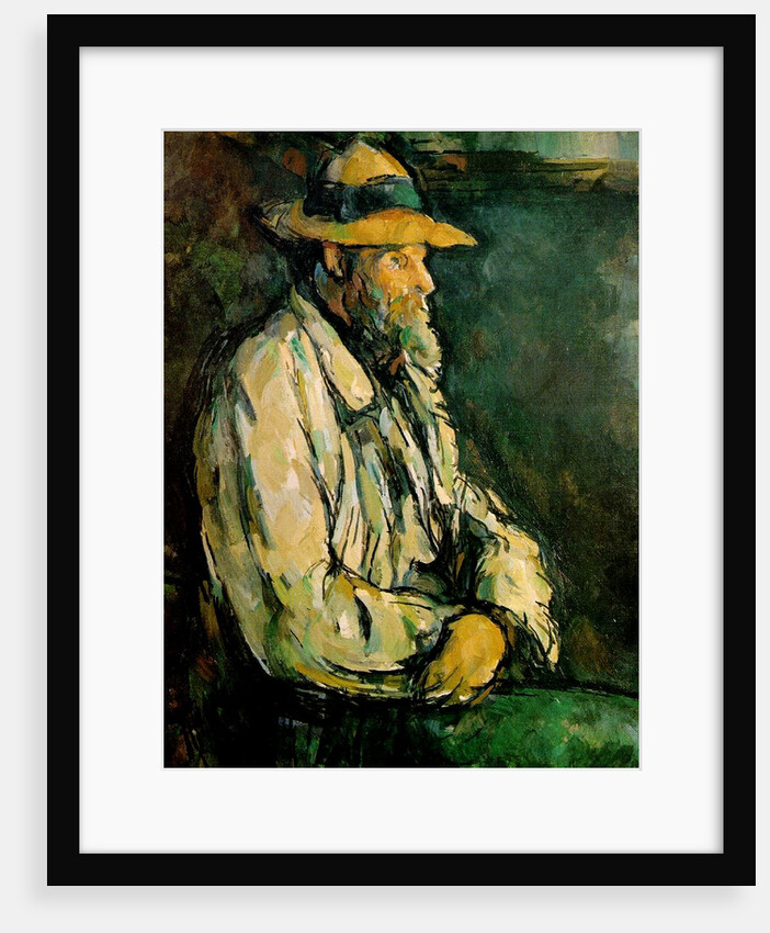 Portrait of Vallier, Seated, 1906 by Paul Cezanne