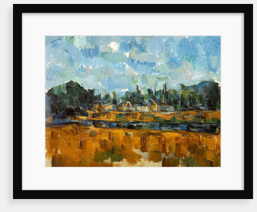 River Banks, 1904-05 by Paul Cezanne