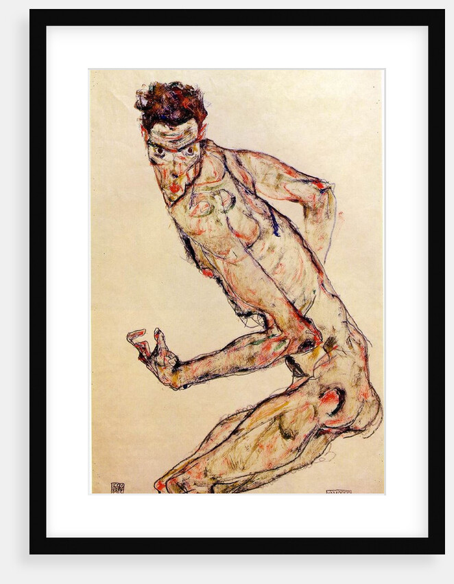 The Fighter, 1913 by Egon Schiele