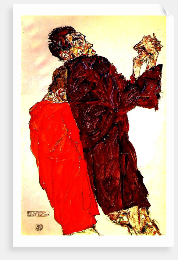 The Truth Unveiled, 1913 by Egon Schiele