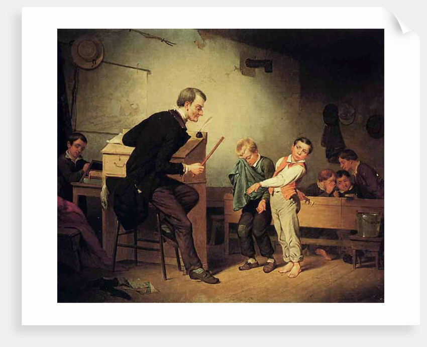 The Punishment, 1850 by Francis William Edmonds