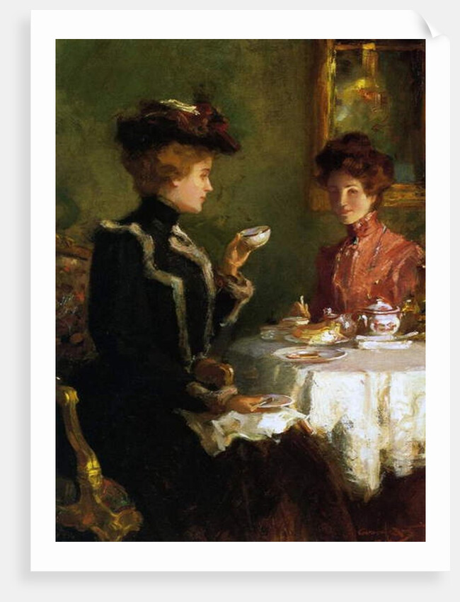 Tea Time, 1904 by Walter Granville-Smith