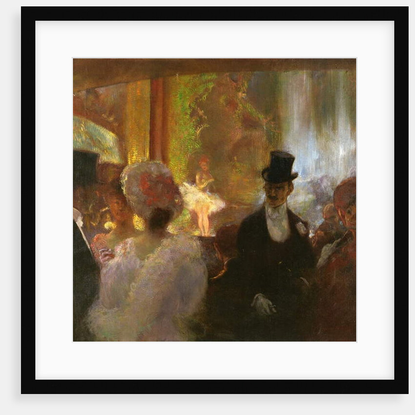 At the Music Hall by Gaston de La Touche