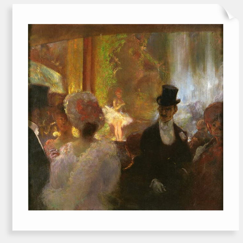 At the Music Hall by Gaston de La Touche