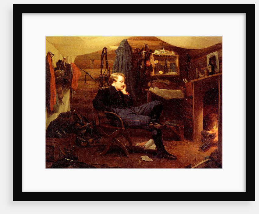 Winter Quarters in Virginia, Army of the Potomac, 1866 by George Cochran Lambdin