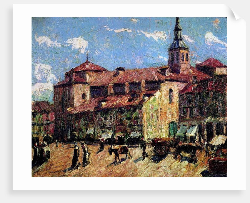 Segovia, Spain, c.1916-17 by Ernest Lawson