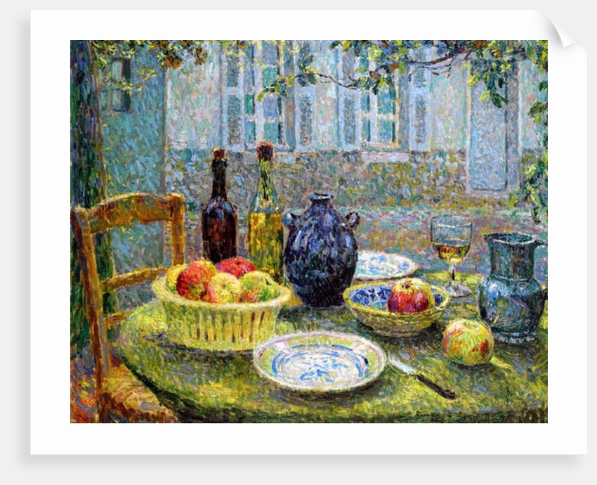 Pierre's Table, 1920 by Henri Eugene Augustin Le Sidaner