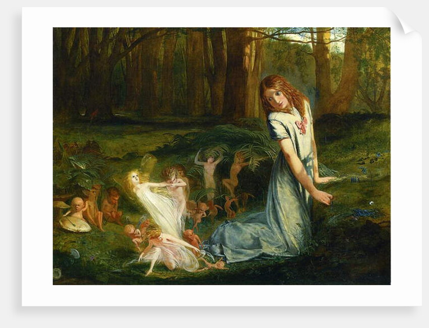Meeting the Fairies by Charles Hutton Lear