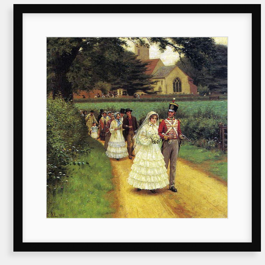 The Wedding March, 1919 by Edmund Blair Leighton