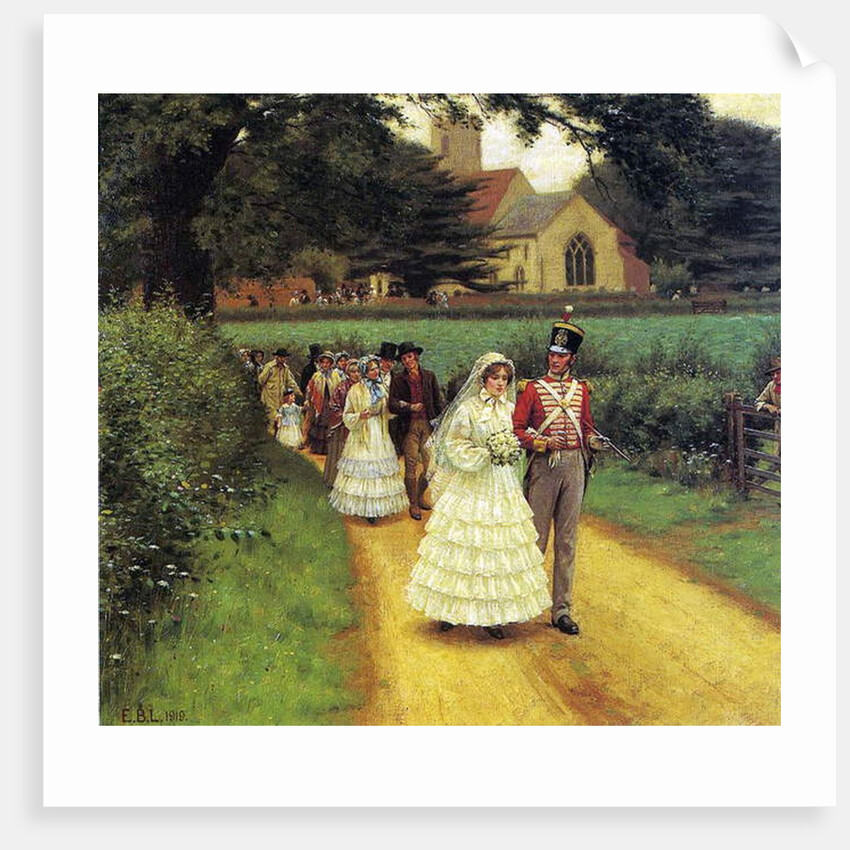 The Wedding March, 1919 by Edmund Blair Leighton