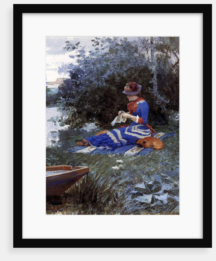 A Quiet Afternoon, 1880 by William Henry Lippincott