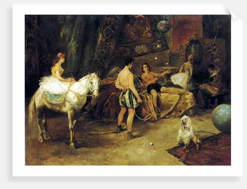 Paris, at the Cirque d'Hiver by Vicente de (after) Paredes