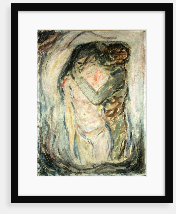 The Kiss, c.1910 by Edvard Munch