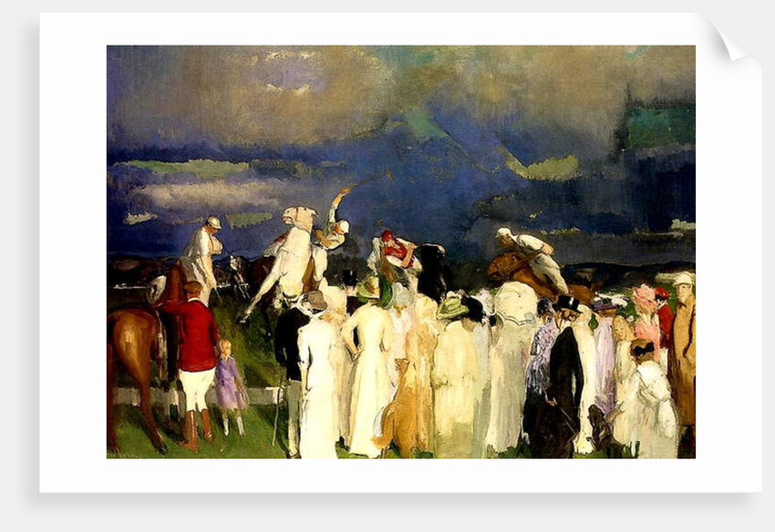 A Game of Polo, 1910 by George Wesley Bellows