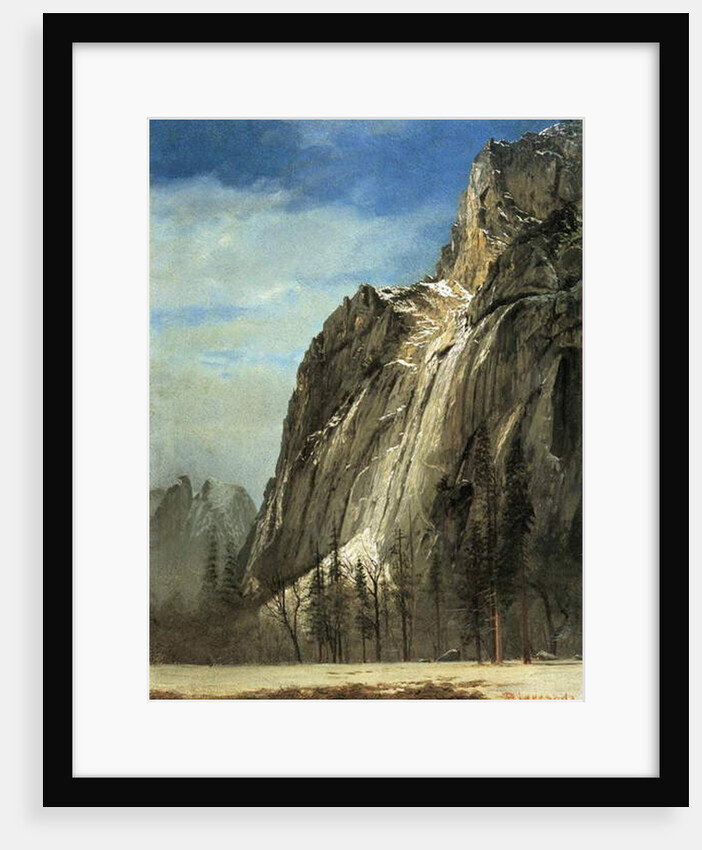 Cathedral Rocks, Yosemite, c.1872 by Albert Bierstadt