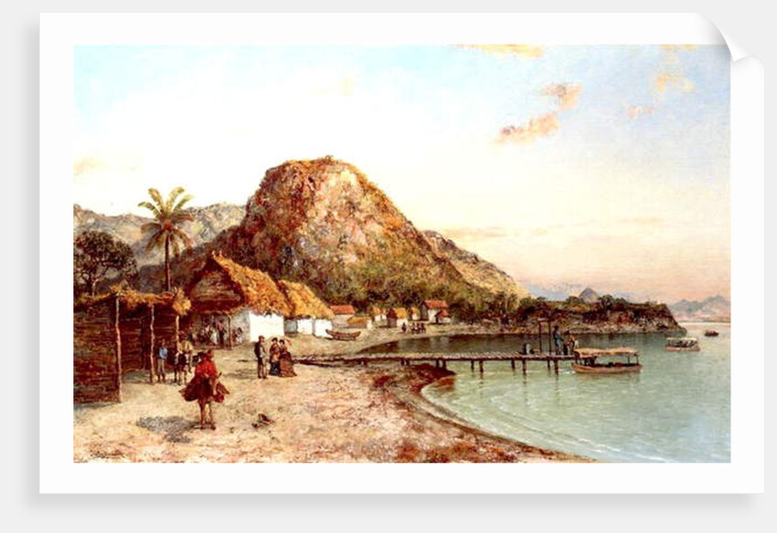 Coastal Scene, Jamaica, 1875 by Ralph Albert Blakelock