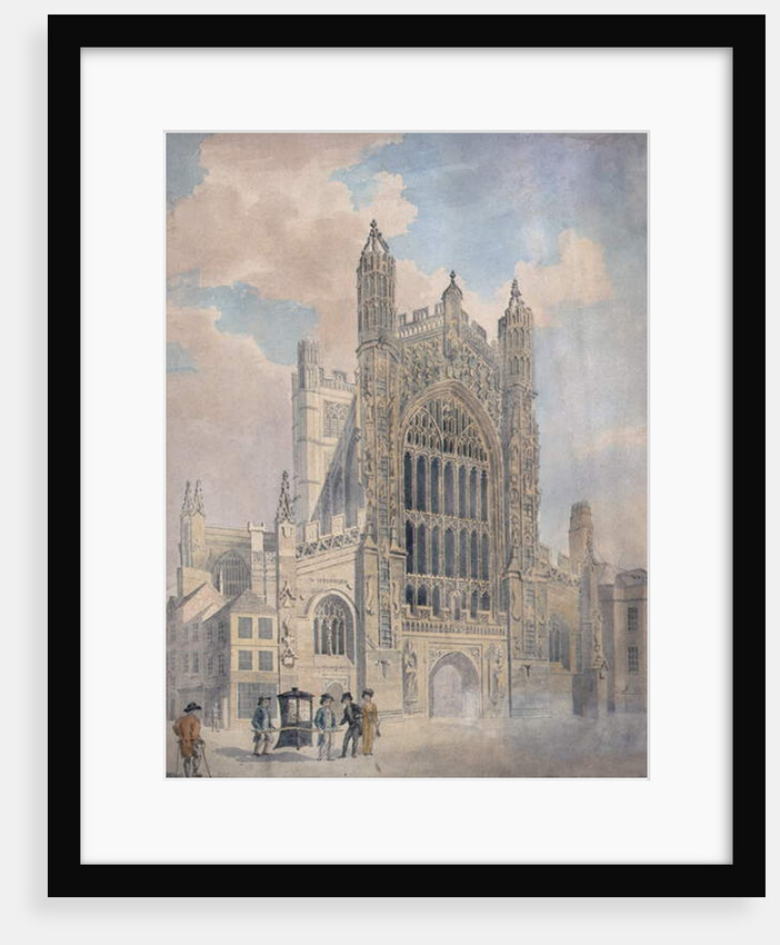 Bath Abbey by John Claude Nattes