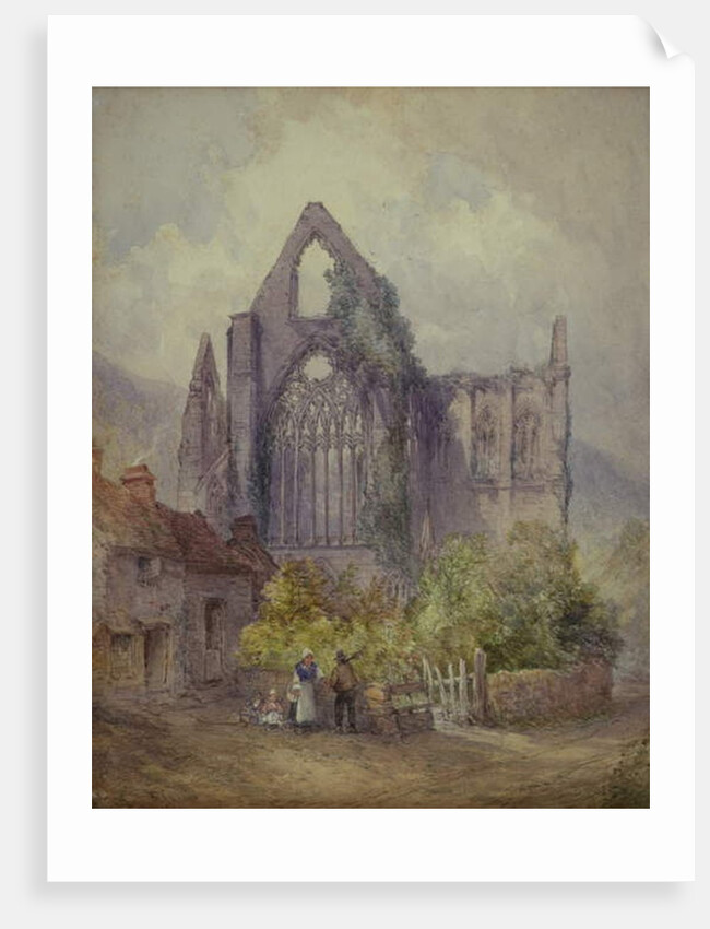 Tintern Abbey, 1901 by William Callow