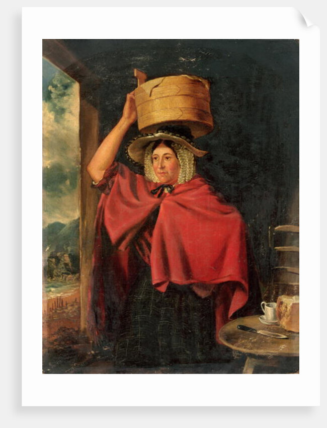 Welsh Cocklewoman, 1888 by James Flewitt Mullock