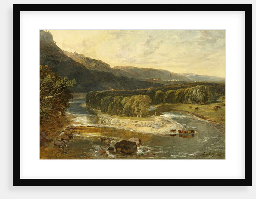 Bend of the River, 1858 by Samuel Bough