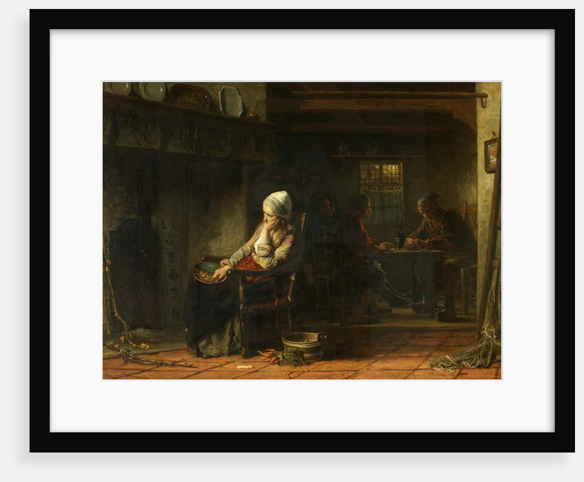 An Unhappy Woman, or Domestic Sorrows, 1859 by Jozef Israels