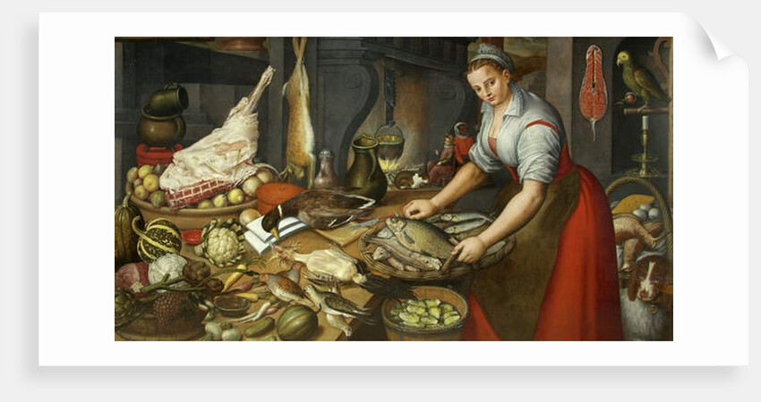 Full Larder, c.1700 by British School