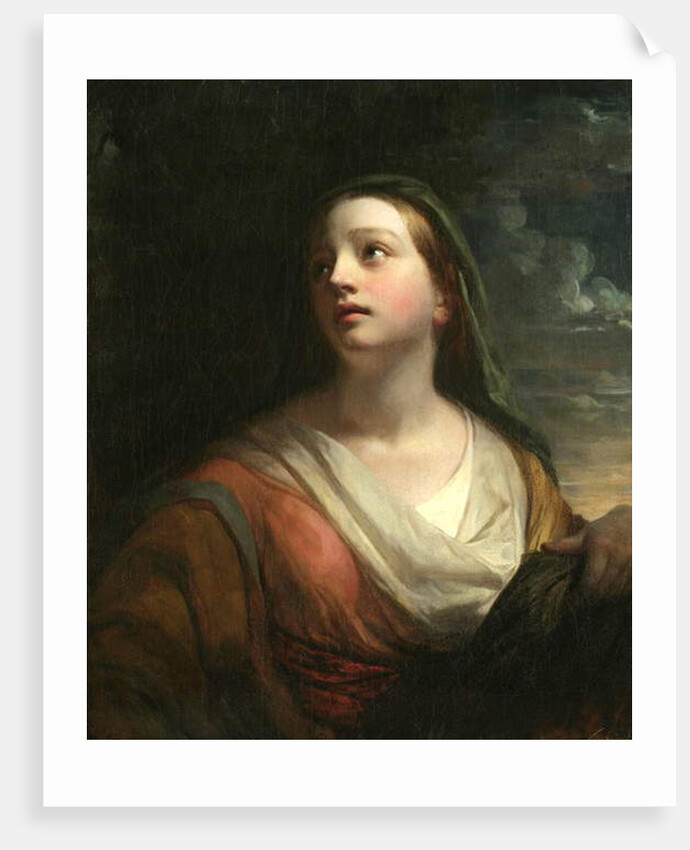 A Sibyl, 1839 by Daniel Huntington