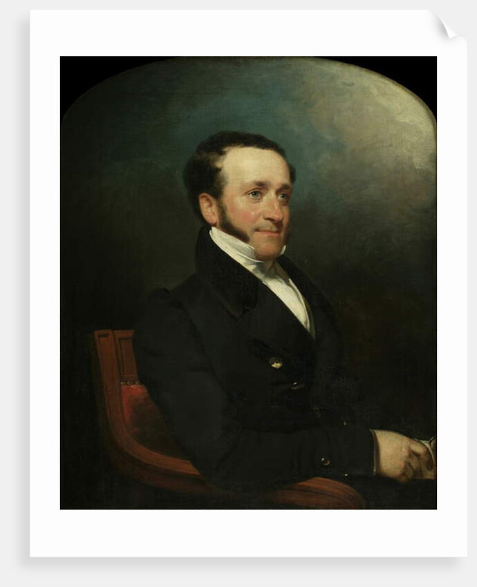 Fitz-Greene Halleck, 1828 by Henry Inman