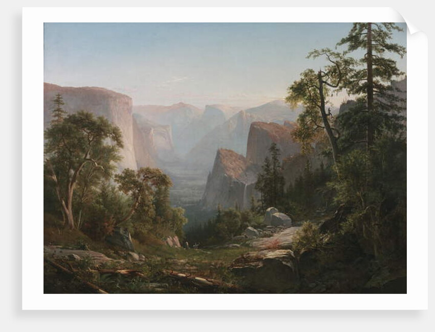 View of the Yosemite Valley, 1865 by Thomas Hill