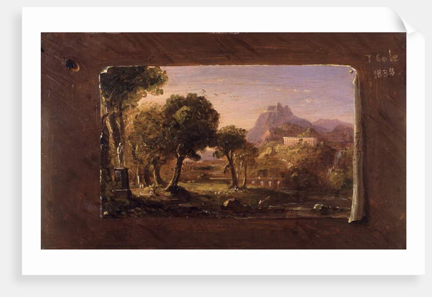 Study for Dream of Arcadia, 1838 by Thomas Cole
