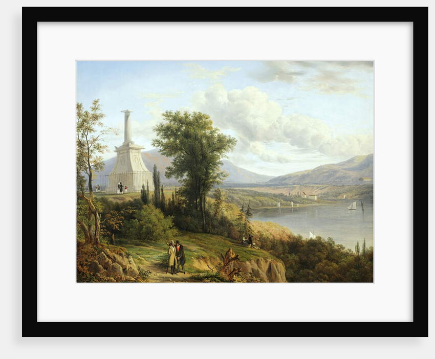 Kosciuszko's Monument, West Point, 1845 by Victor de Grailly