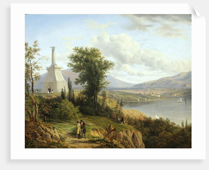 Kosciuszko's Monument, West Point, 1845 by Victor de Grailly