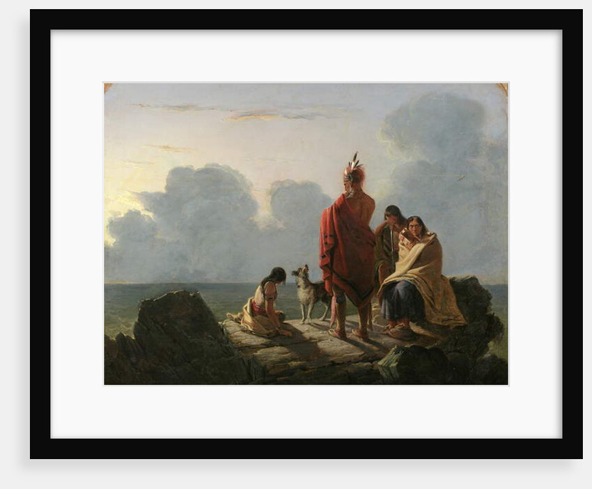 The Last of the Race, 1847 by Tompkins Harrison Matteson