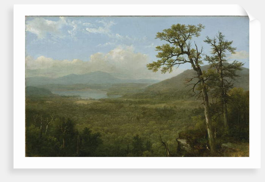 Adirondack Mountains, N.Y., 1870 by Asher Brown Durand